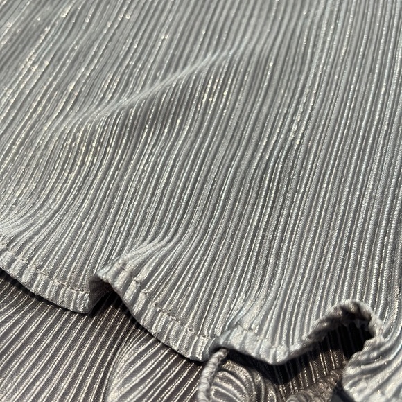 Silver Sparkle Shorts - Picture 2 of 5